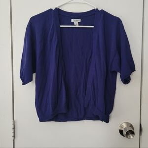 Old Navy Royal navy blue cardigan sweater shrug